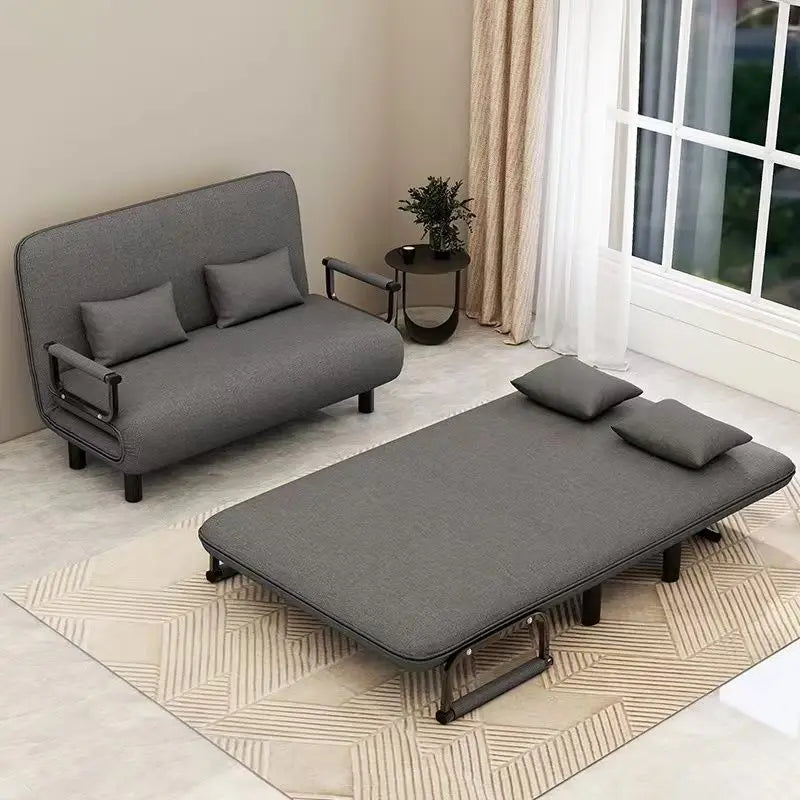 Multifunctional Foldable Lazy Sofa Bed Removable Comfortable Floor Couch Bed, for Home Balcony  Living Room or Simple Office