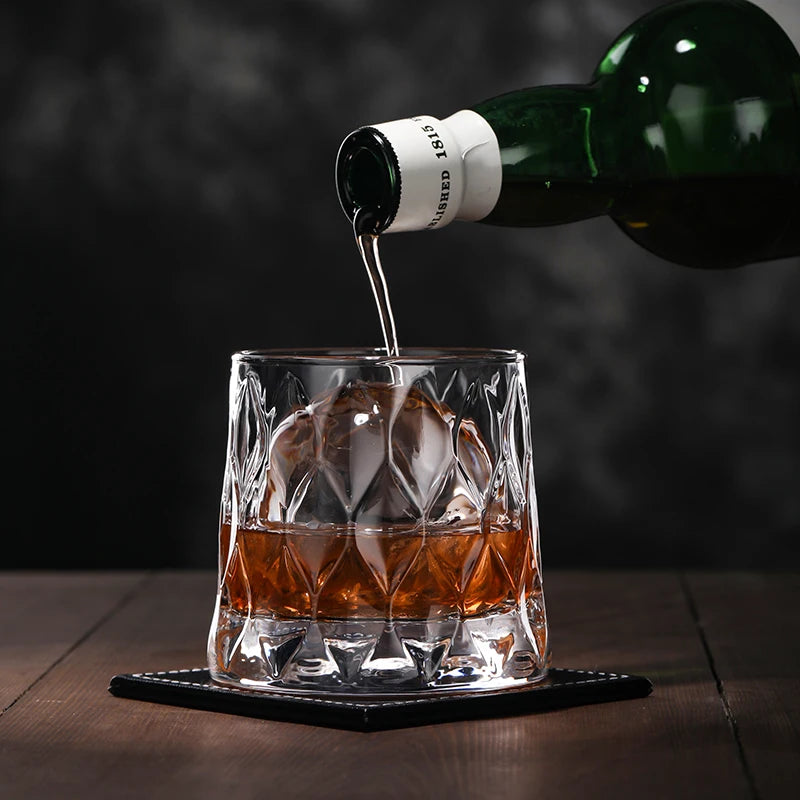 Whiskey Glasses,Scotch Glasses,Old Fashioned Whiskey Glasses/Perfect Gift for Scotch Lovers/Style Glassware for Bourbon/Rum