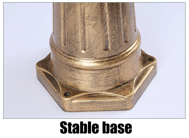 Led Outdoor European Style Courtyard Garden, Villa Aluminum Solar Street Light ≈260CM