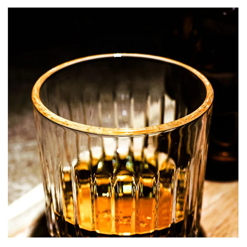Fashion Whiskey Glasses, Scotch Whisky, Bourbon, Cocktails, RUM, Durable Whiskey Glasses