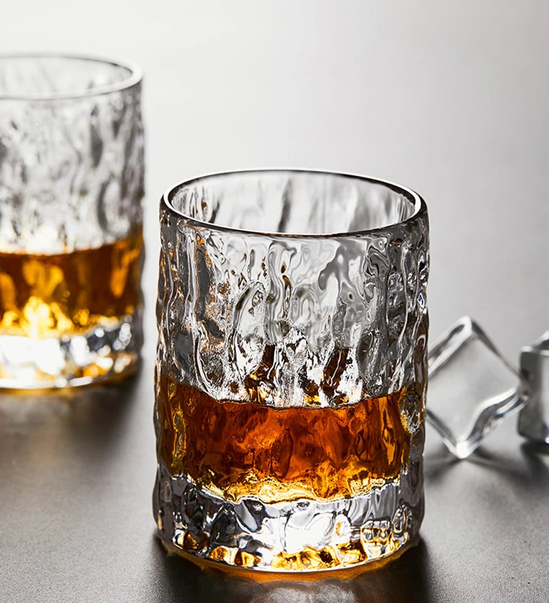 Fashion Whiskey Glasses, Scotch Whisky, Bourbon, Cocktails, RUM, Durable Whiskey Glasses