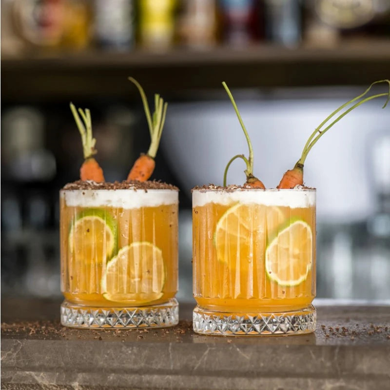 Whiskey Glasses,Scotch Glasses,Old Fashioned Whiskey Glasses/Perfect Gift for Scotch Lovers/Style Glassware for Bourbon/Rum