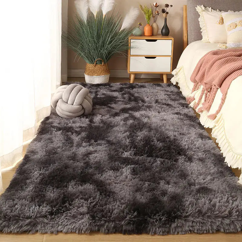 Washable Long Hair Carpet Living Room Coffee Table Fluffy Large Rugs 160x230 Girl Bedroom Thick Carpets In Door Non-slip Mats