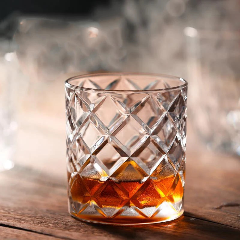 Whiskey Glasses,Scotch Glasses,Old Fashioned Whiskey Glasses/Perfect Gift for Scotch Lovers/Style Glassware for Bourbon/Rum