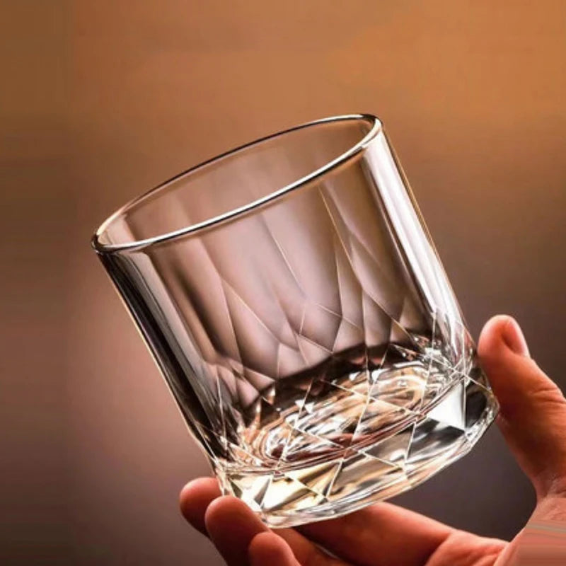 Fashion Whiskey Glasses, Scotch Whisky, Bourbon, Cocktails, RUM, Durable Whiskey Glasses