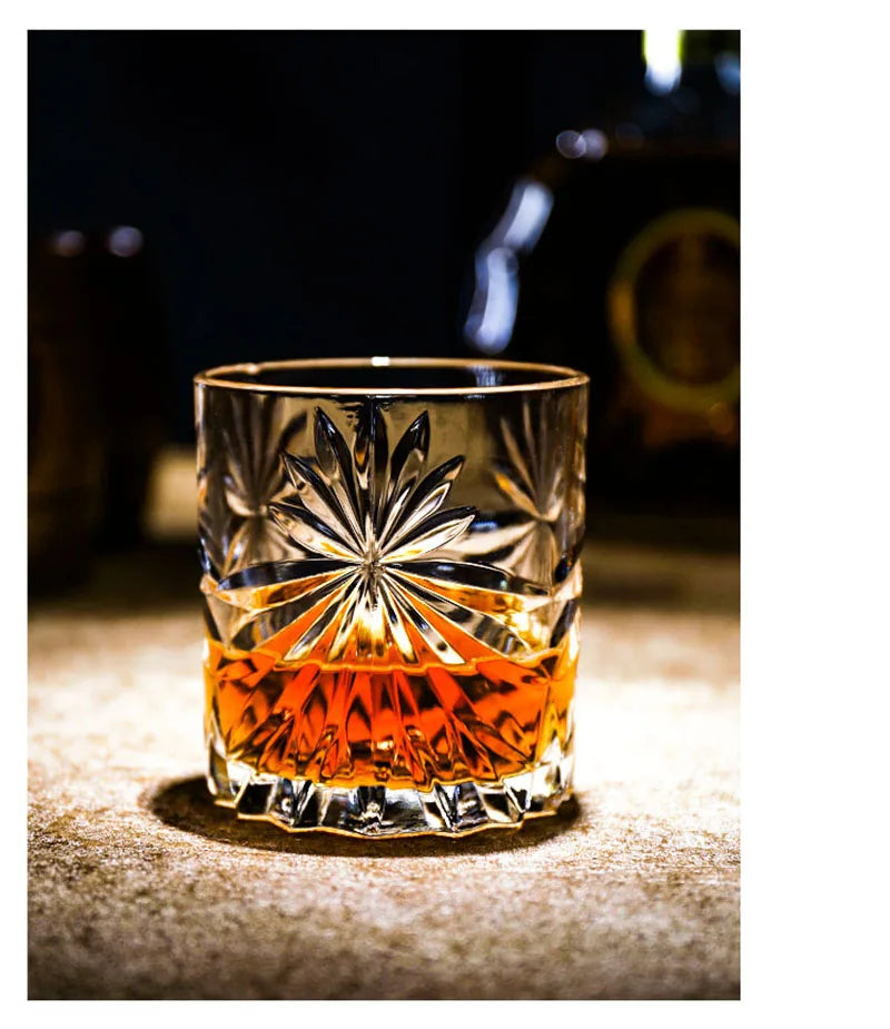 Fashion Whiskey Glasses, Scotch Whisky, Bourbon, Cocktails, RUM, Durable Whiskey Glasses