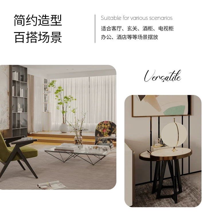 2Pcs/Home Ceramic Decorations Living Room Entrances Modern Luxury TV Cabinets Wine Cabinet Decorations