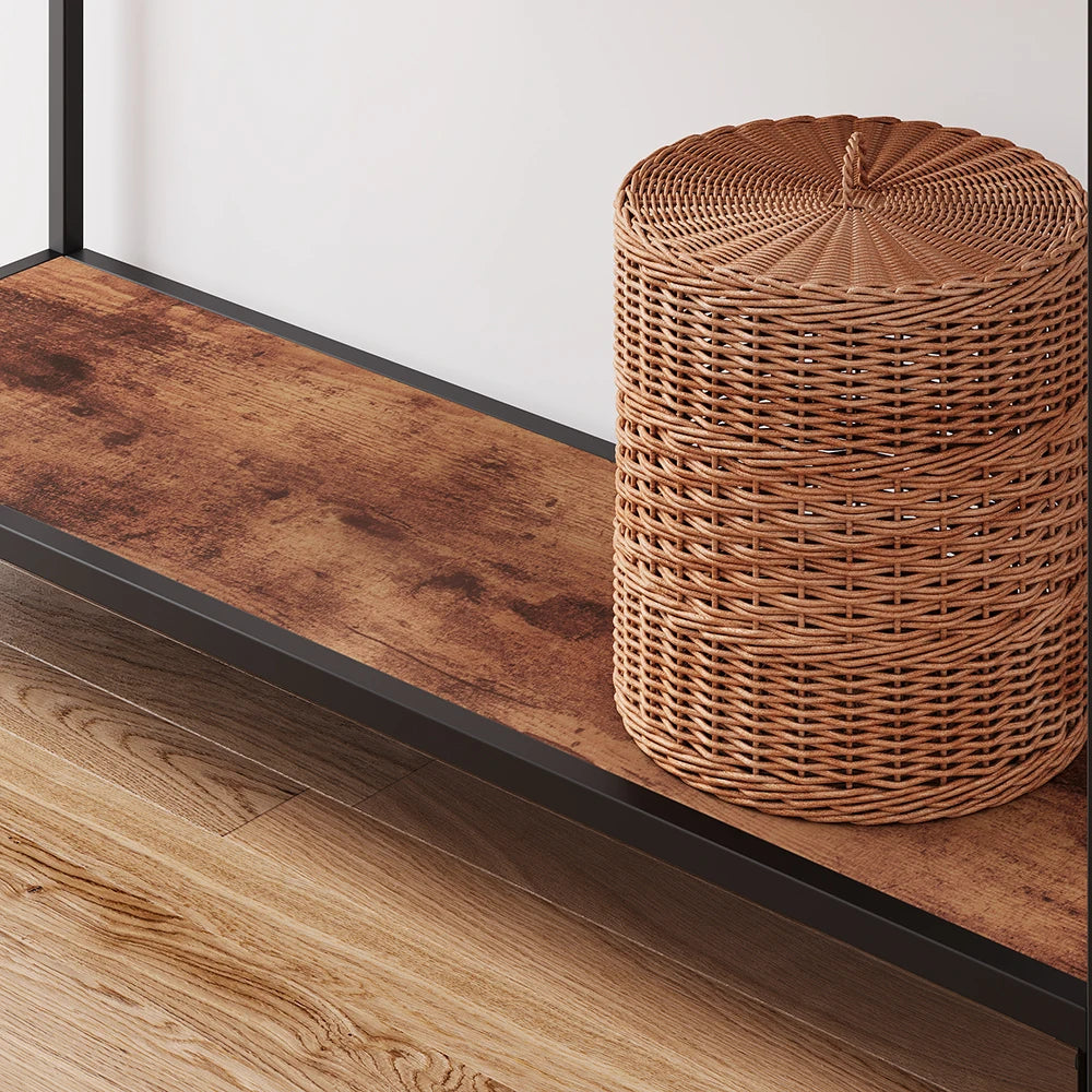 Console Table 105cm Sofa Tables Narrow Entryway Table Metal Frame Behind Couch Table for Living Room Foyer Hallway Bedroom