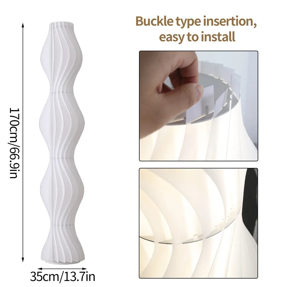 LUVODI LED Floor Lamp Home Decorative Dimmable Standing Lamp Tall Corner Lighting