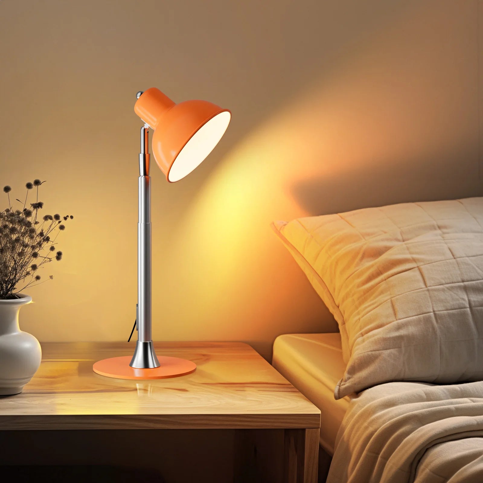 Nordic Led Floor Lamps USB EU US Plug Height And Brightness Adjust Desk Lights Bedroom Beside Corner The Sofa Study Indoor Decor