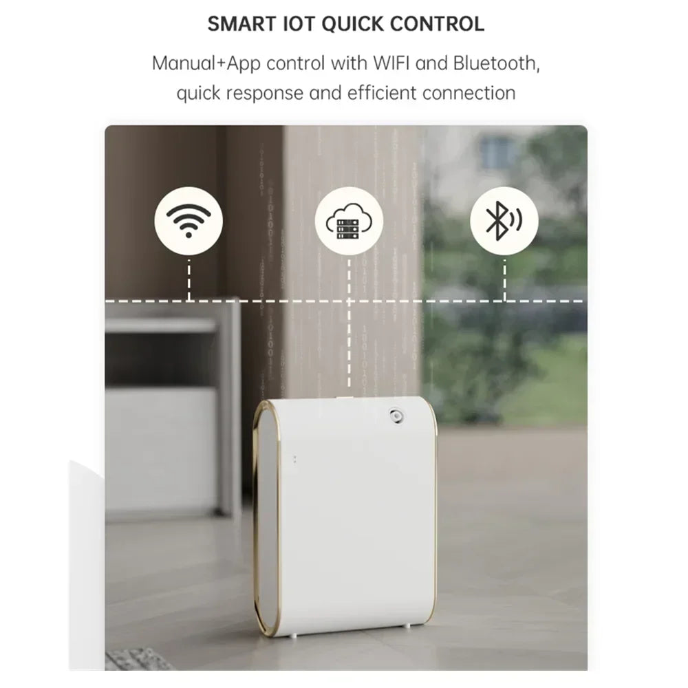 Smart Aroma Diffuser Waterless Scent Diffuser Intelligent Machine Air Fresheners for Home Hotel Scent Machine Room Fragrance