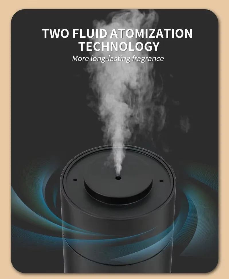 Bluetooth Smart Scent Air Machine Hotel Collection Diffuser for Essential Oil Waterless Diffuser for Home Hotel Room Fragrance