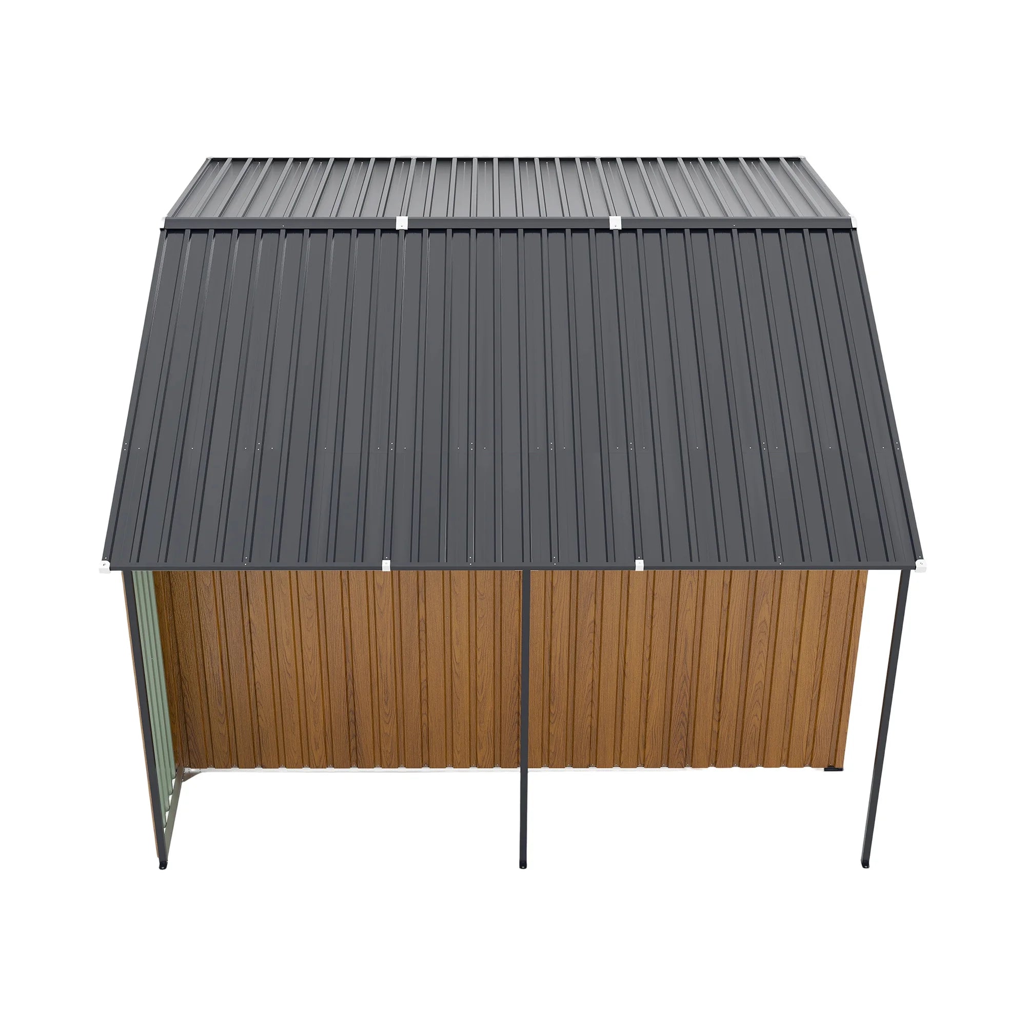 Outdoor Metal Storage Shed – 10 ft × 12 ft Extra Large Steel Shed