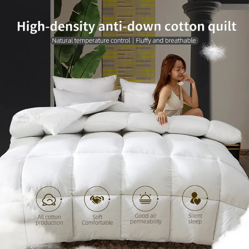 Hilton Down Comforter 5Star Hotel Quality Double Bed Quilt Luxury Gift for Couples Hilton quilt winter quilt warm thick quilt