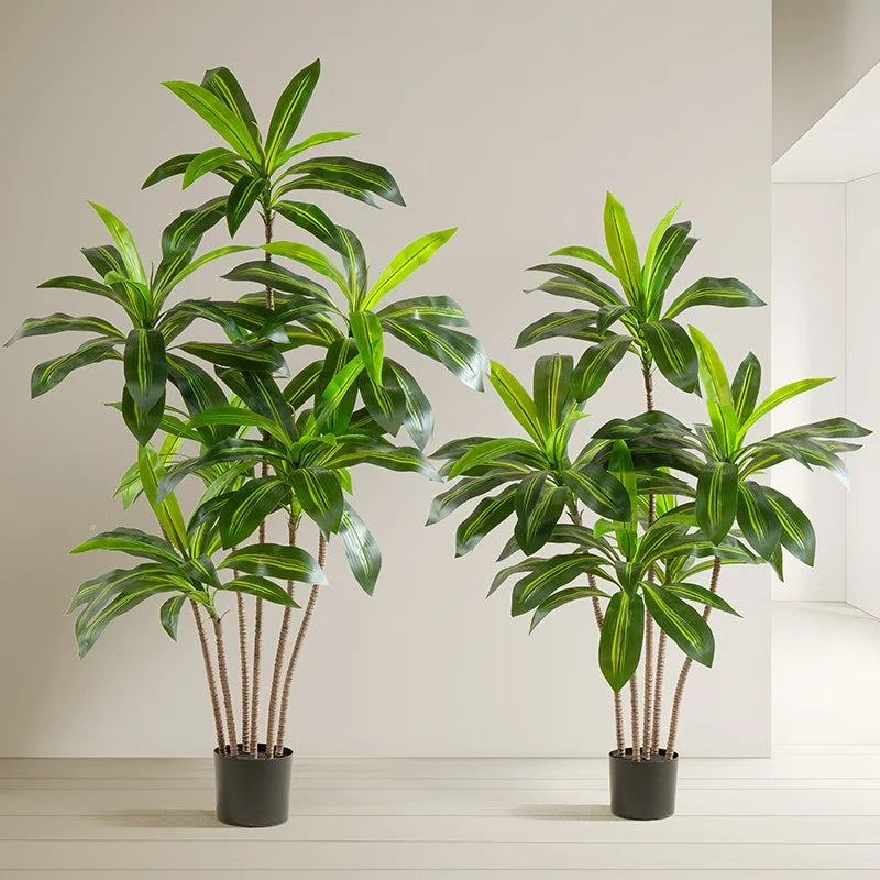 Home Ornament Large Floor Simulation Green Plant Brazilian Wood Potted Plant Home Interior Decoration Ornament Simulation Tree