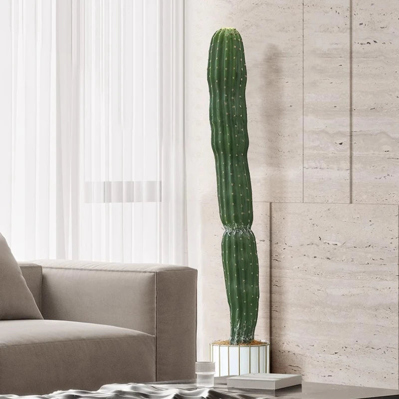 Modern Artificial Cactus Large Garden Yard Artificial Plants Decorations Elegant Plants Beautiful Fake Bonsai Aesthetic Supplies