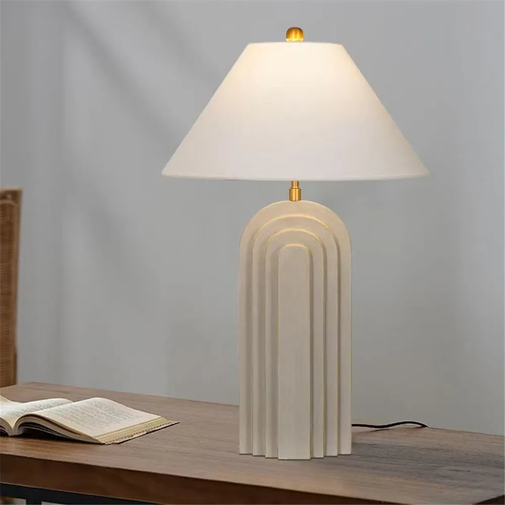 Contemporary Luxury Table Lamp LED American Creativity Living Room Bedroom Study Villa Hotel Bedside Household Desk Light