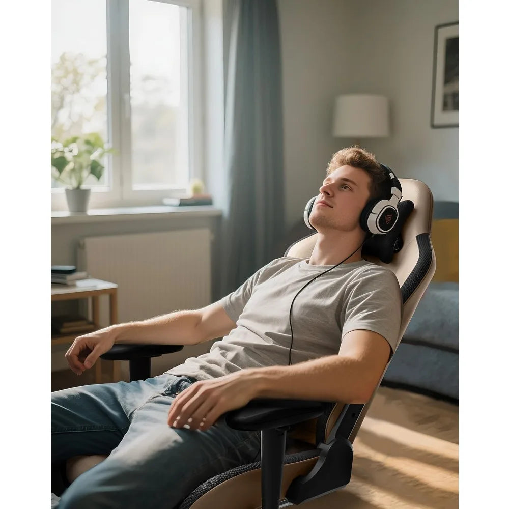 autofull c3 gaming chair, racing style gaming chair with ergonomic lumbar support,adjustable high back pu leather pc chair with