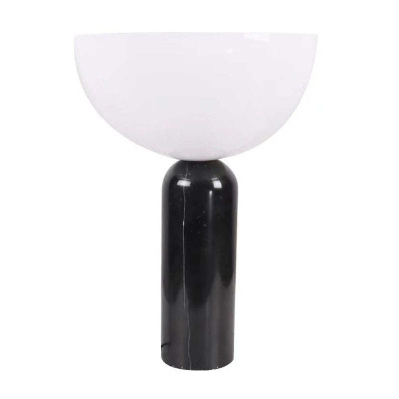 Danish Designer Luxury Marble Floor Lamp Minimalist LED Mushroom Table Light Acrylic Lampshade Decor Bedroom Bedside Study Hotel