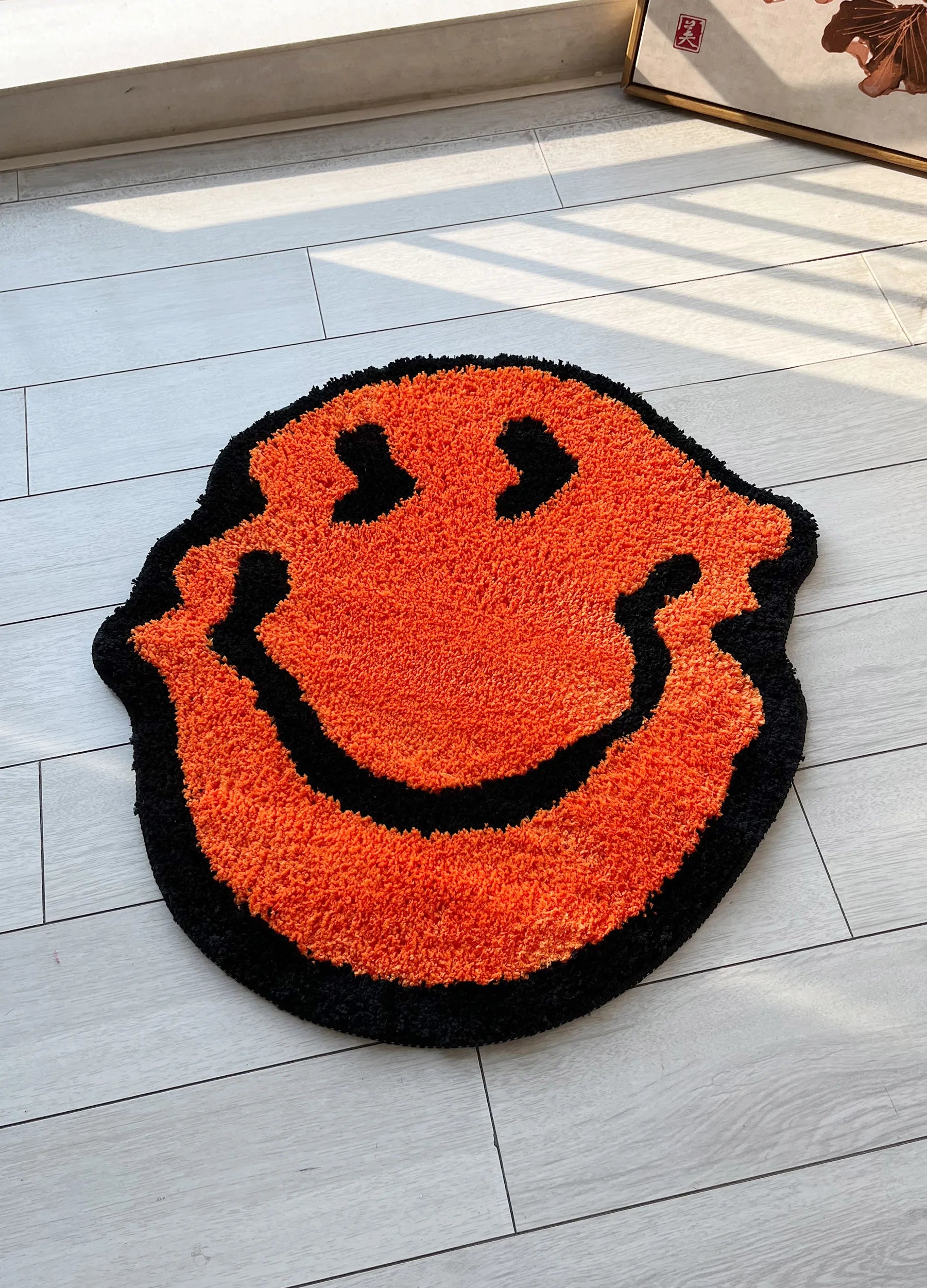 LAKEA Twisted Smiling Plush Carpet Rug Purely Handmade Soft Suitable for Room Decor Fluffy Carpets Bedroom Bathroom