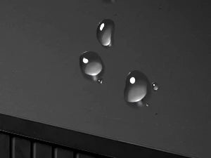 Tribesigns Modern Storage Cabinet, 59 Inch Console Cabinet Sideboard Buffet Cabinet with 4 Doors & Gold Metal Base