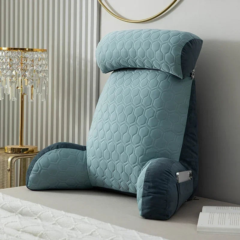 Reading Pillow Bed Pillow Back Cushion Waist Pillows with Washable Cover Chair Arm Standard Cool and Comfortable Cushion Sofa