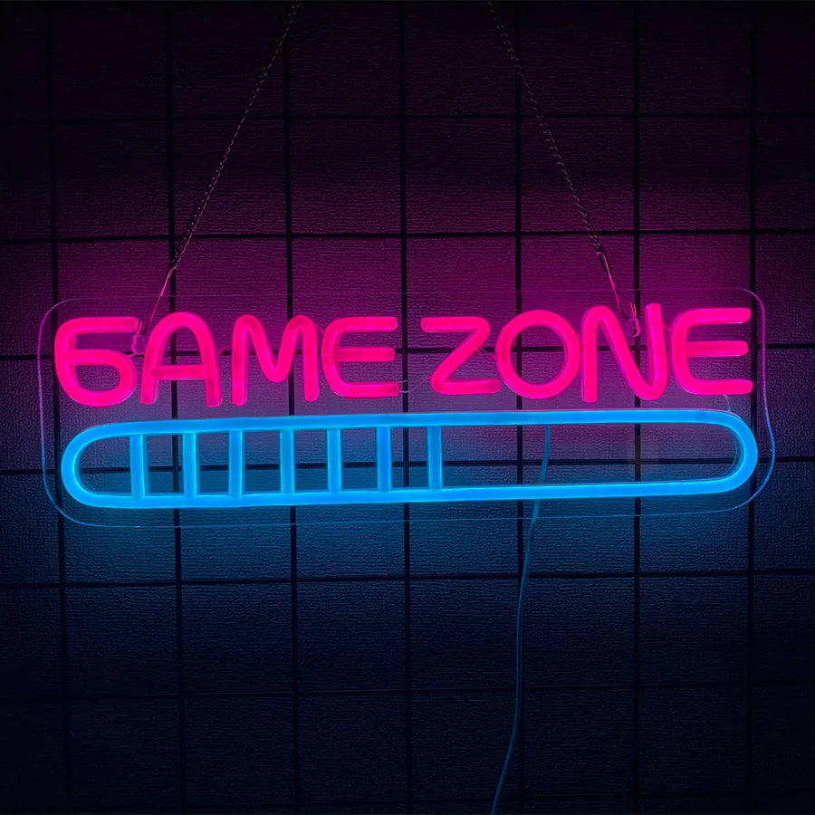 Arcade Led Neon Sign, Retro Arcade Icon, Used For Bedroom, Game Room, Man Cave Decor, The Best Arcade Gift For Teenage Boys.