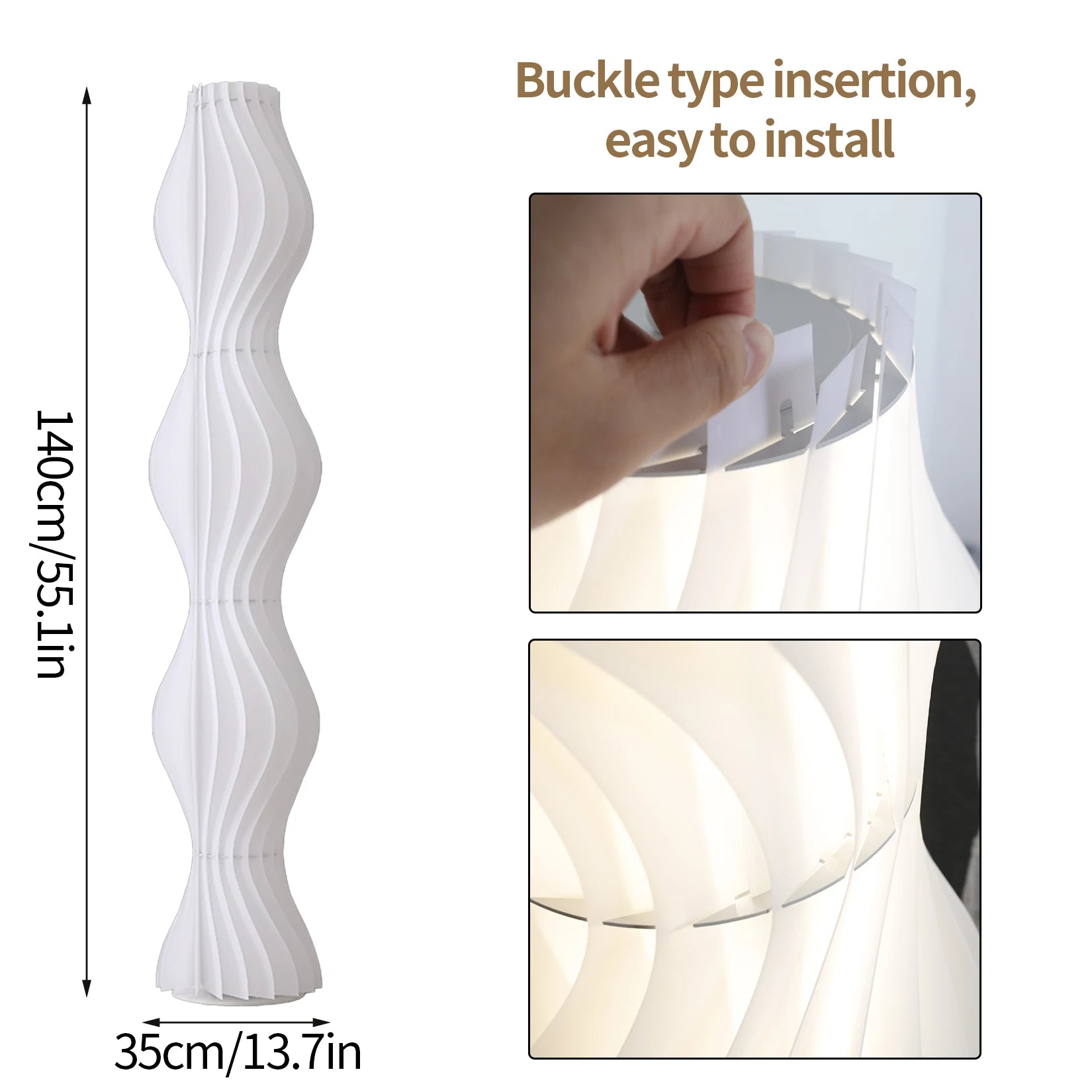 LUVODI LED Floor Lamp Home Decorative Dimmable Standing Lamp Tall Corner Lighting