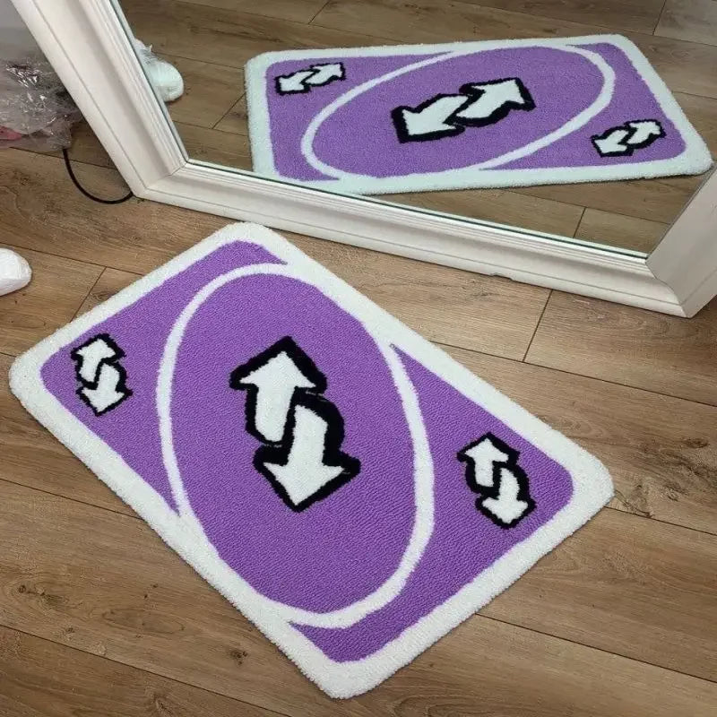 Tufting Poker Rug Y2k Rectangle Bathroom Antislip Carpet Aesthetic Reverse Card Mat Kitchen Fluffy Turf Rug Livingroom Decor