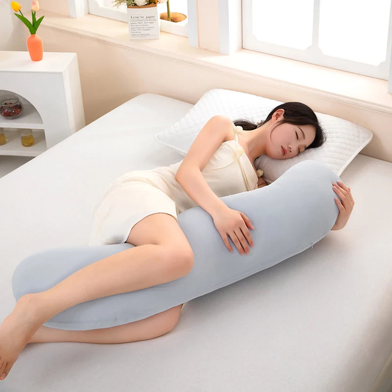 Ergonomic Double Wave Curve Side Sleeper Pillow for Comfortable Sleeping Supportive Pillow