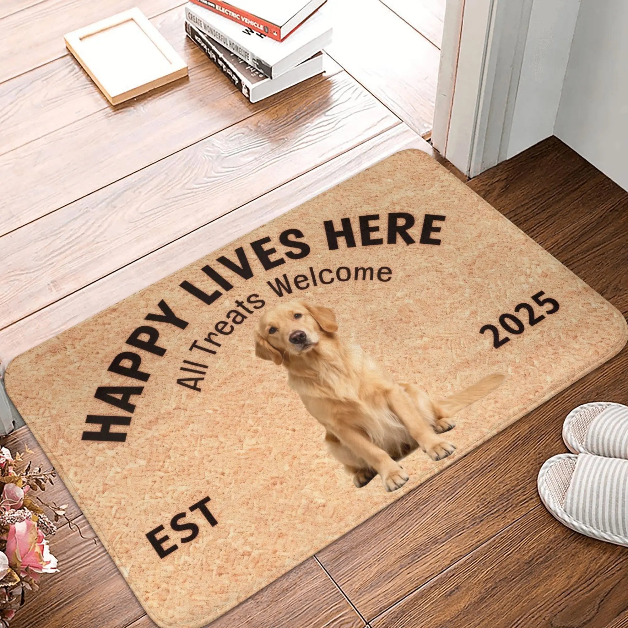 Multiple Dogs Doormat Non-Slip Entrance Bath Kitchen Floor Door Mats  Bedroom Balcony Rug Carpet Footpad