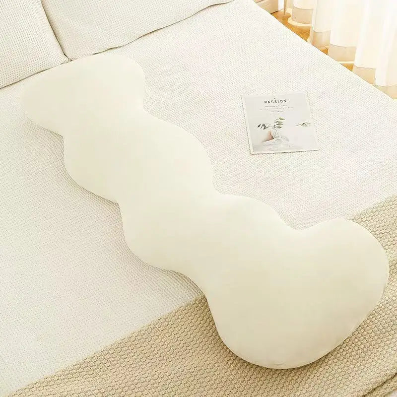 Four Season Universal Detachable and Washable ice Silk Women's Sleeping Leg Clip Long Pillow for Pregnant Women's Side Sleeping