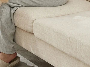 W Loveseat Sofa, Mid Century Modern Decor Love Seat Couches for Living Room, Button Tufted Upholstered Small Couch for Bedroom,