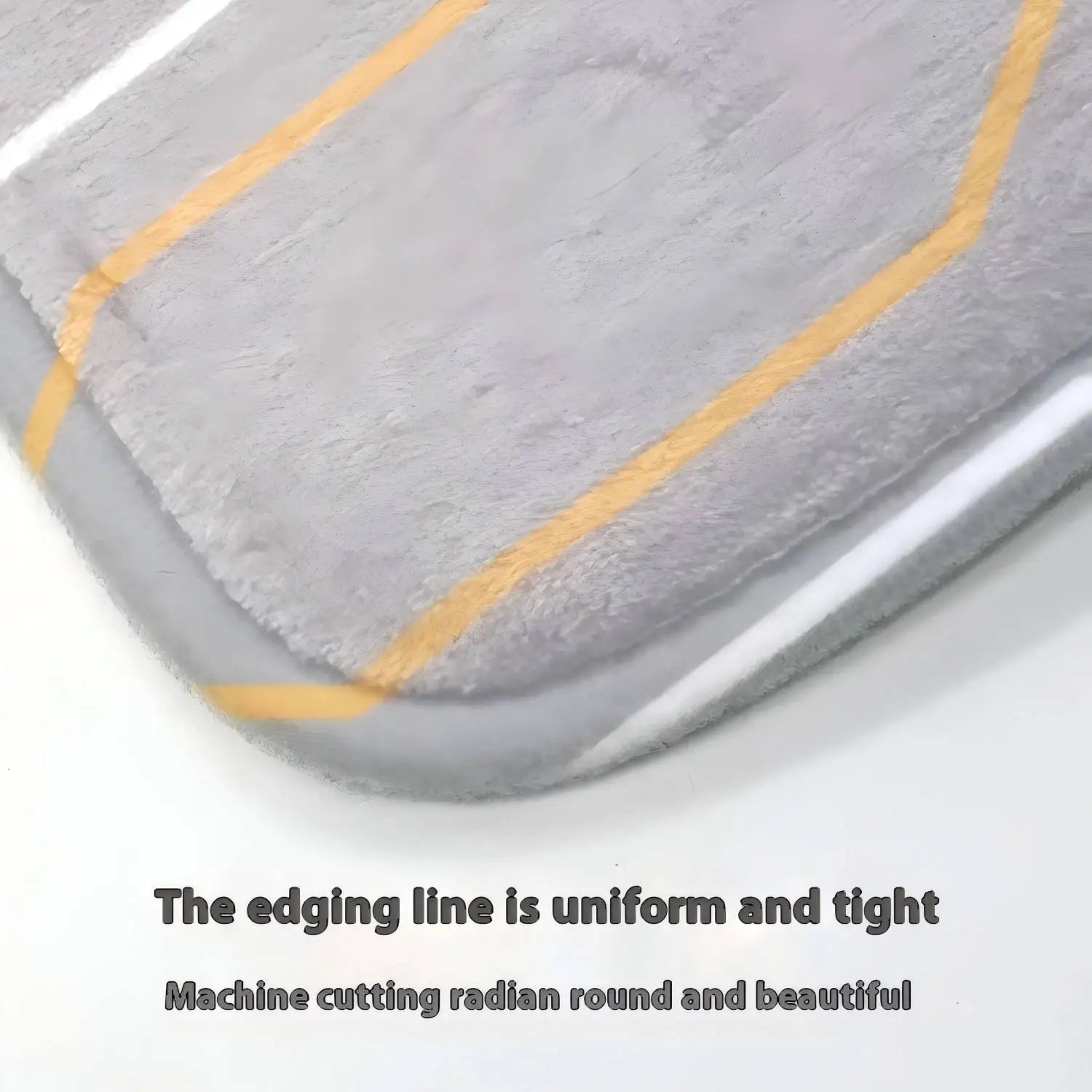 VIKAMA Rug For Bedroom Flannel Bedroom Modern Simple Multicolor Bedside Carpet Anti-Fouling Anti-Skid Bay Window Cushion