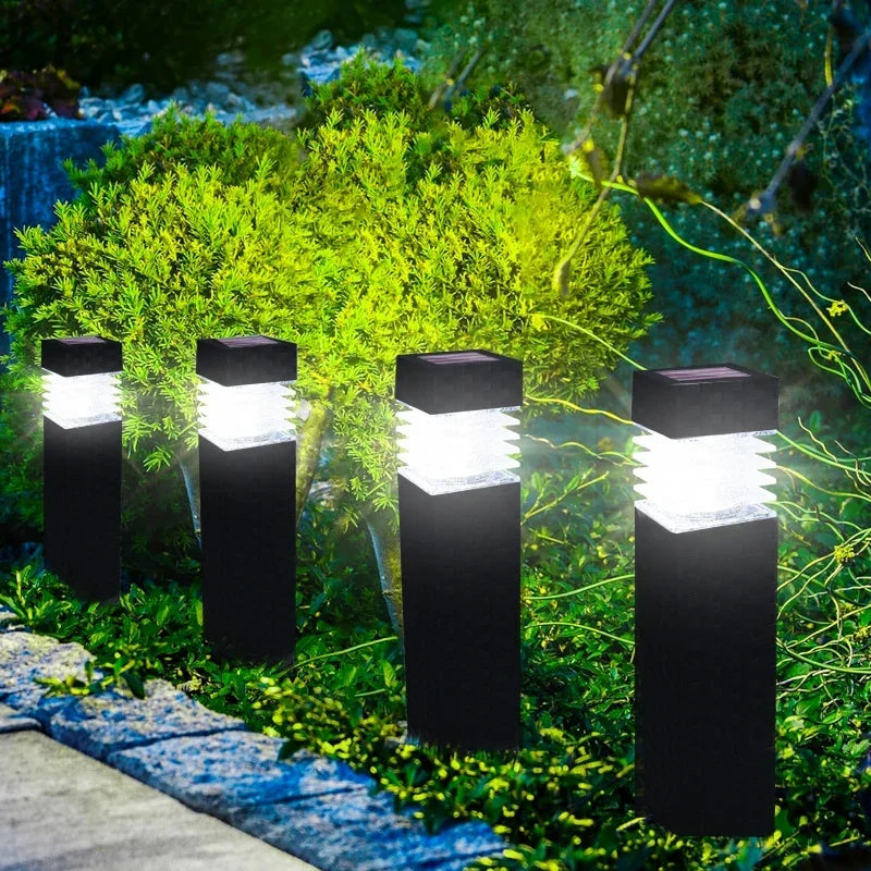 Night Decorative LED Garden Lights Solar Power Outdoor  Waterproof Lawn Pathway Patio Decor Solar Lamp