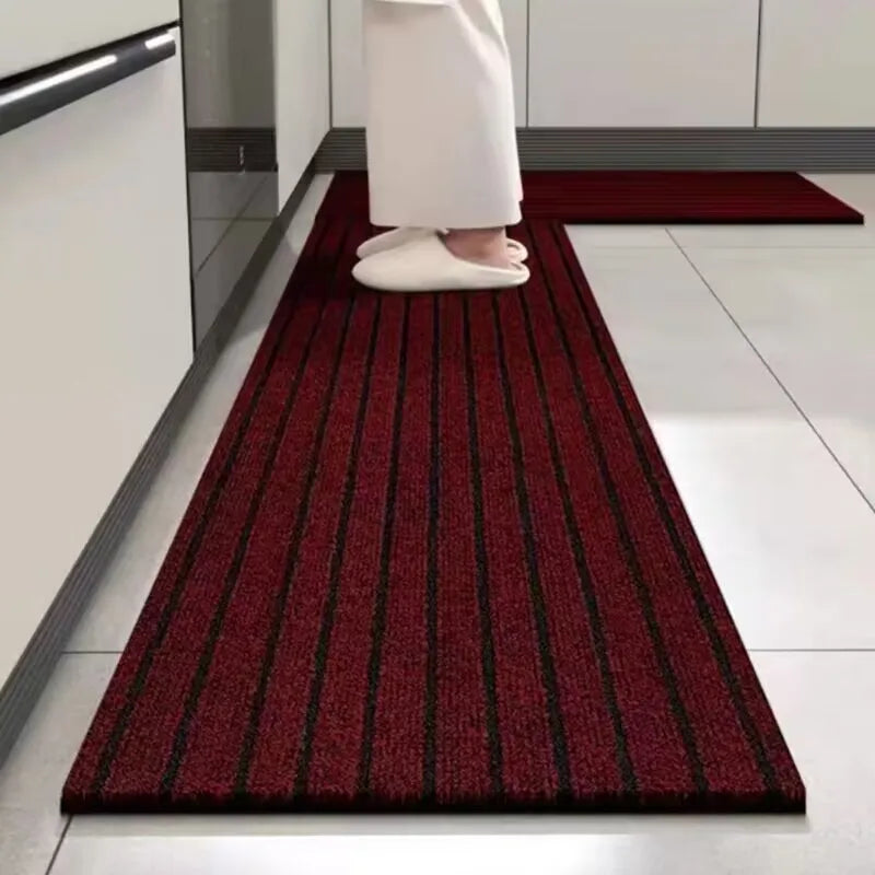 Anti Slip Kitchen Mat Floor Carpet Full Coverage DIY Absorb Oil Kitchen Doormat Long Hallway Runner Rug Entrance Easy To Clean