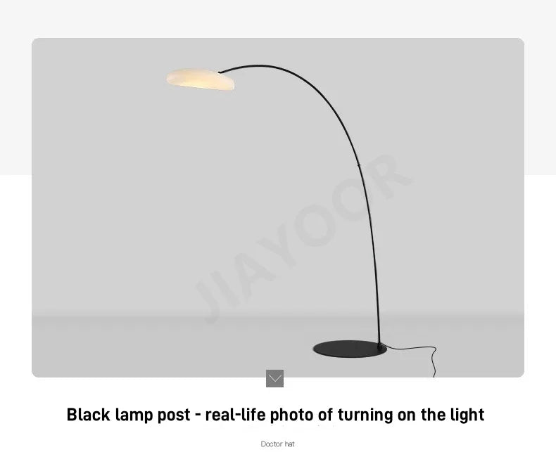 Creative Floor Lamp Modern Minimalist Standing Light Living Room Fishing Lamp Artistic Mood Lamp Bedroom LED Lighting Fixture