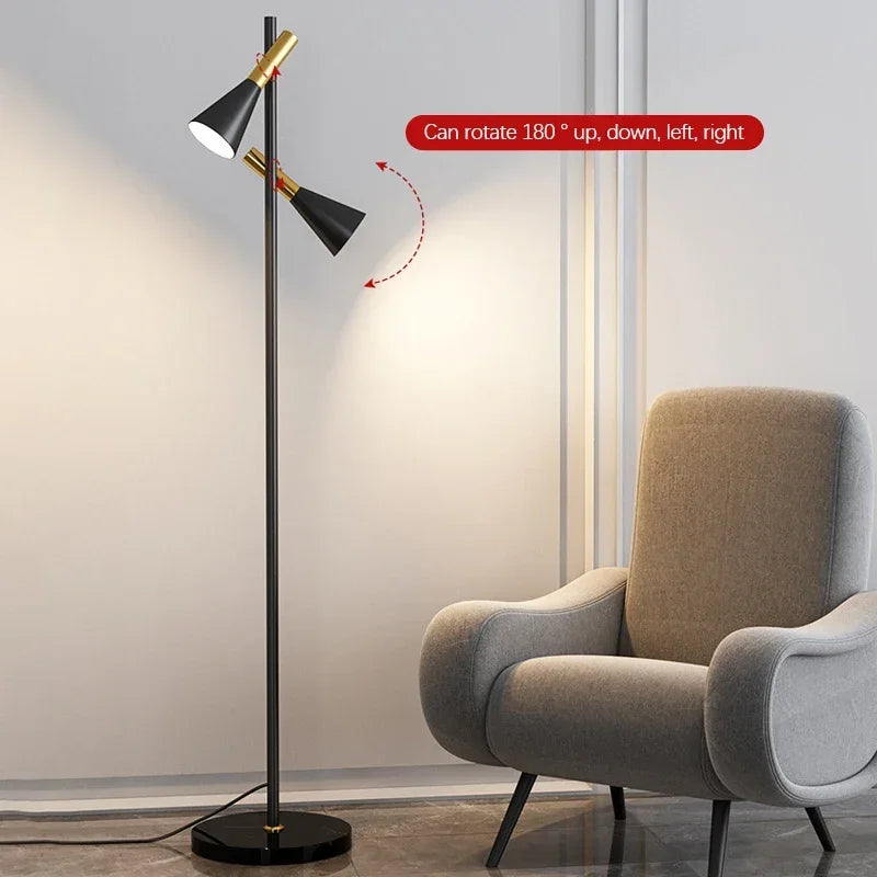 WPD Nordic Floor Lamp – Adjustable LED Standing Light