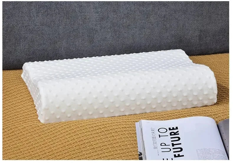 Memory Foam Sleeping Pillow Adjustable Side Sleeping Pillow Relieve Neck and Shoulder Pain Orthopedic Curve Neck Support Pillo