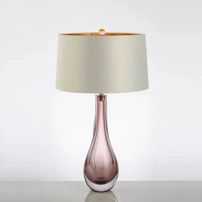 Nordic Modern Glaze Table Lamp Fashionable Art  Iiving Room Bedroom  Hotel LED Personality Originality Desk Light