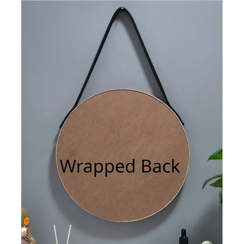 Dormitory Bathroom Toilet Dressing mirror, Wall mounted makeup mirror, easy hanging No punching required