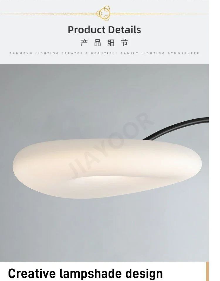 Creative Floor Lamp Modern Minimalist Standing Light Living Room Fishing Lamp Artistic Mood Lamp Bedroom LED Lighting Fixture