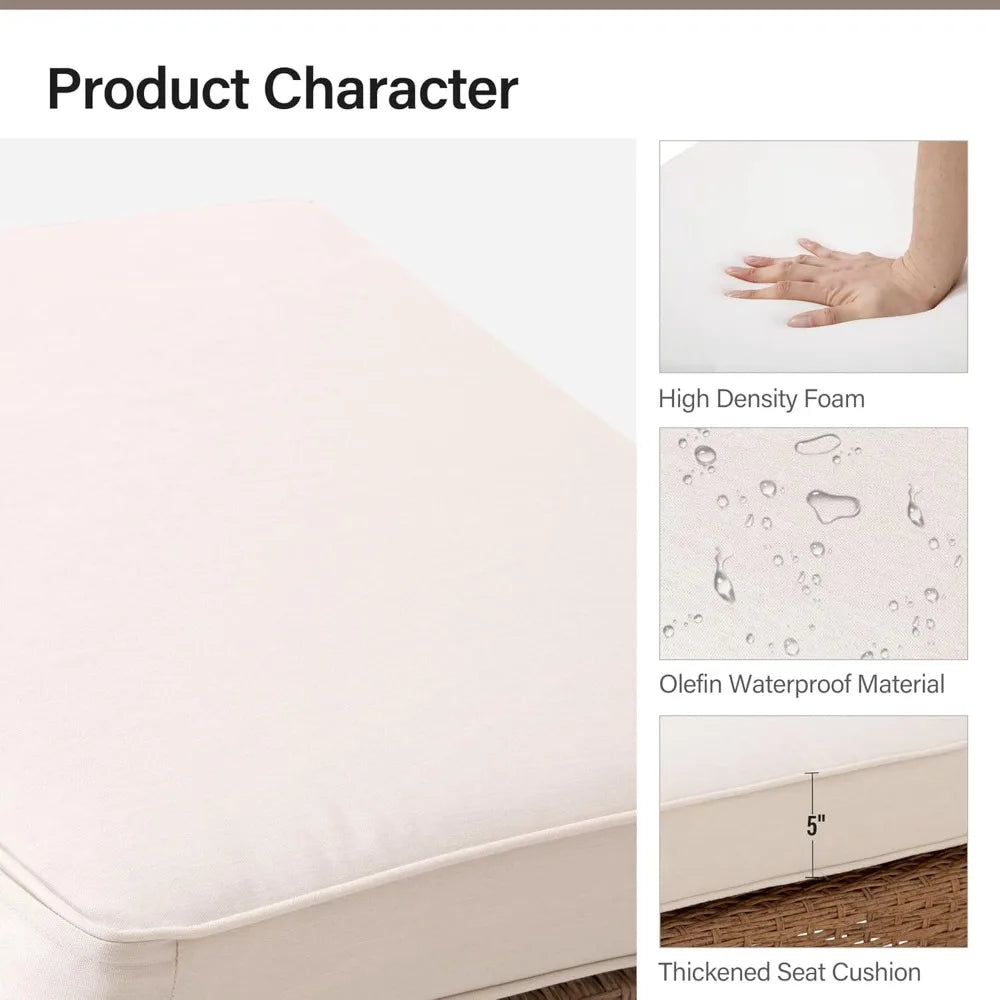 outdoor patio furniture, 8 piece outdoor sectional sofa pe rattan wicker patio conversation sets,all weather patio furniture se