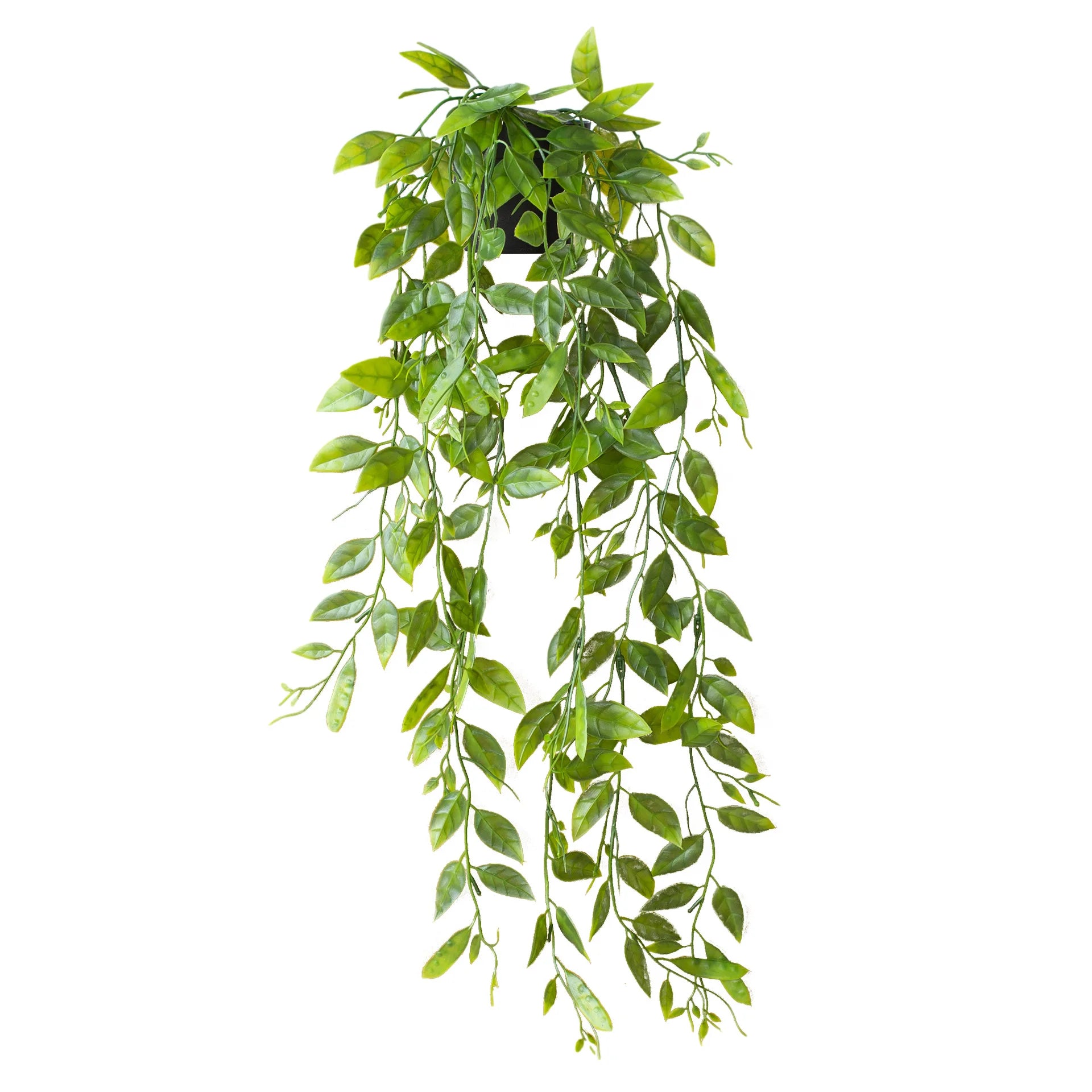 Artificial Plant Wall Hanging Fake Plants Green Leaf Flower Decor Room Simulation Bonsai Home Decoration Hotel Party