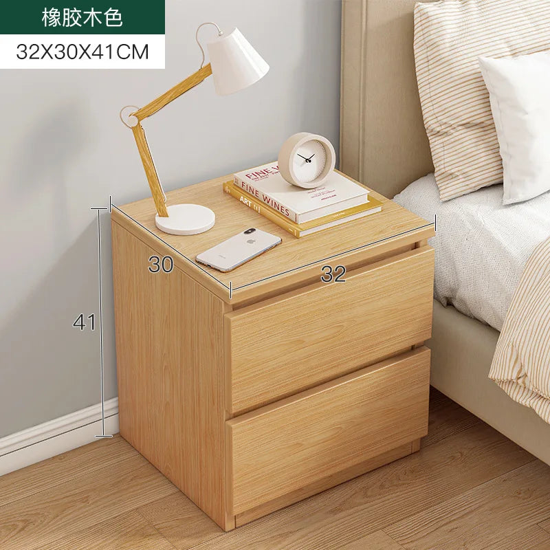 1pc/2pcs White Nightstand with 2 Drawers Small Wooden Bedside Table Storage Bed Side Table End Table Storage for Bedroom.