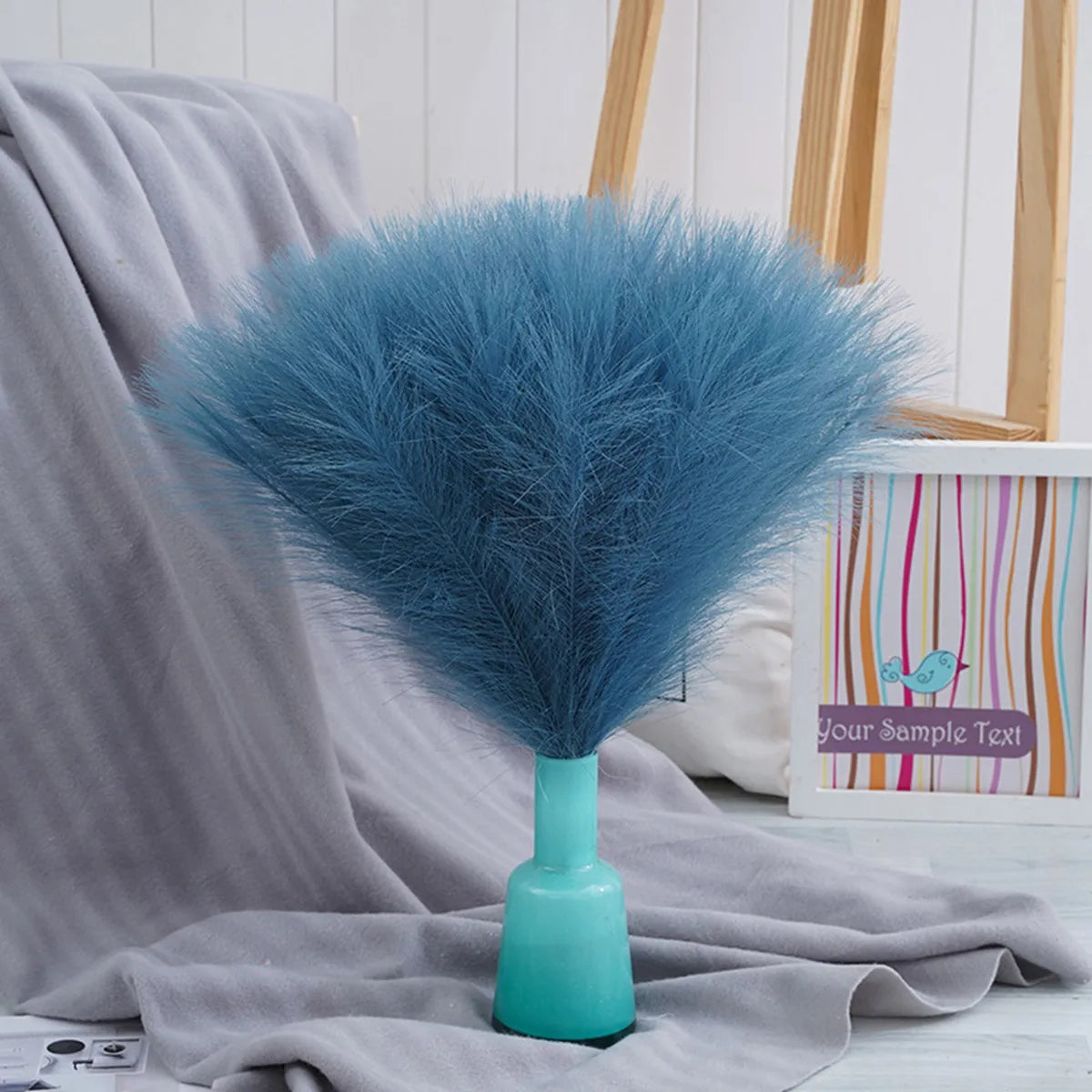 5/10Pcs Pampas Grass Reed Artificial Plant Hot Sale Home Outdoor Garden Wedding Bridal Bouquet DIY Festival Scrapbook Decoration