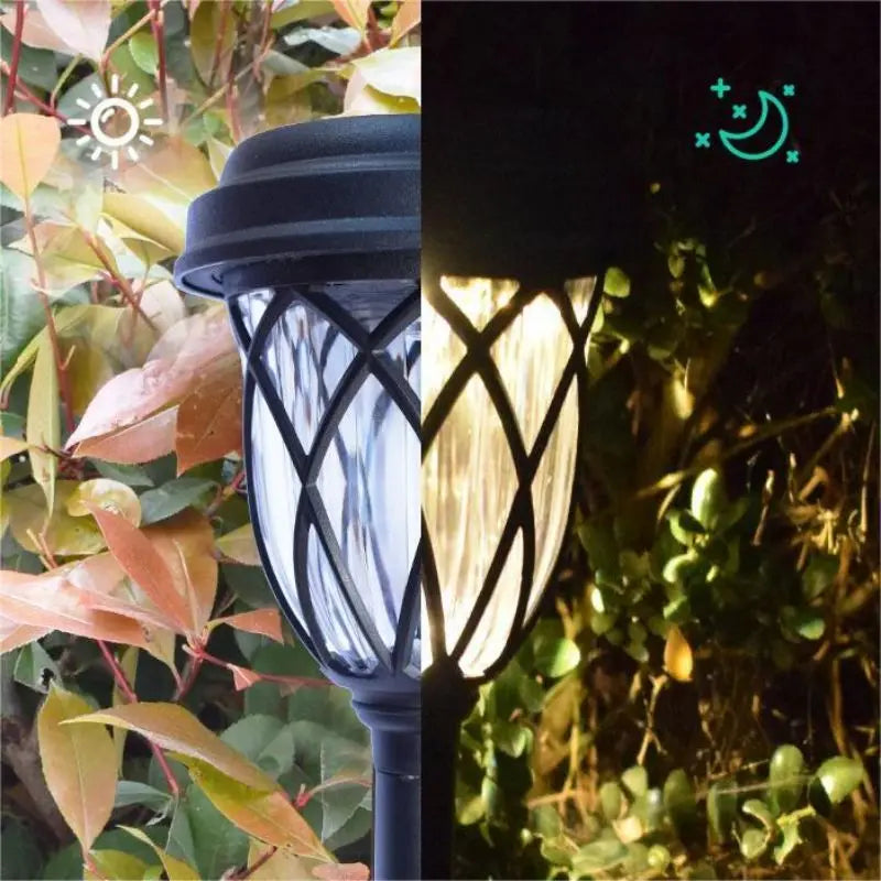 Solar Tube Landscape Lights – Outdoor Lawn Lights (10 Pack)