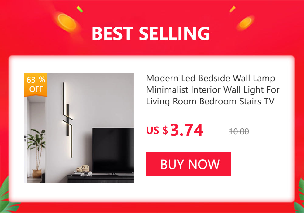 Black Modern Led Wall Sconce Lamp For Bedroom Living Room Hallway Stairs Home Minimalist Long Led Wall Light With Remote Control