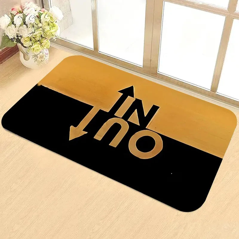 Love Floor Mats Non-slip Floor Mats Suitable for Living Rooms  Bedrooms  Entrances and Other Places