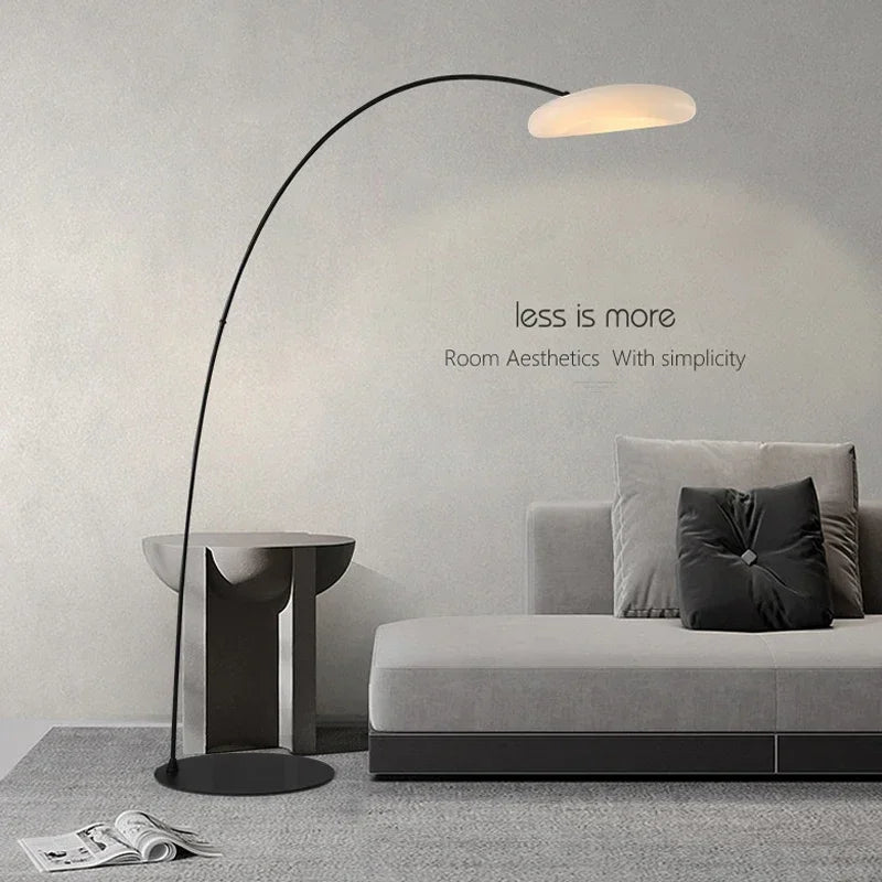 RONIN Fishing Floor Lamp Nordic Modern Family Living Room Beside The Sofa Creative LED Decorative Standing Light